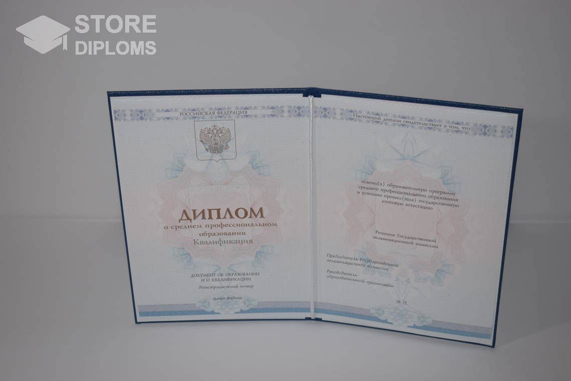 Диплом Техникума период c 2014 по 2025 год - Мелитополь